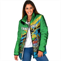 Personalized Tanzania 1963 Padded Jacket Happy Independence Day - Wonder Print Shop