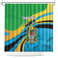 Tanzania 1963 Shower Curtain Happy Independence Day - Wonder Print Shop