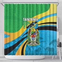 Tanzania 1963 Shower Curtain Happy Independence Day - Wonder Print Shop