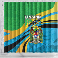 Tanzania 1963 Shower Curtain Happy Independence Day - Wonder Print Shop