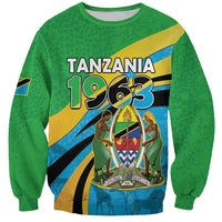 Personalized Tanzania 1963 Sweatshirt Happy Independence Day - Wonder Print Shop