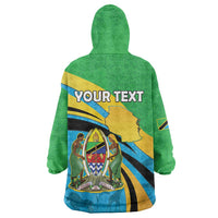 Personalized Tanzania 1963 Wearable Blanket Hoodie Happy Independence Day - Wonder Print Shop