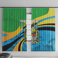 Tanzania 1963 Window Curtain Happy Independence Day - Wonder Print Shop