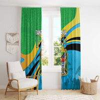 Tanzania 1963 Window Curtain Happy Independence Day - Wonder Print Shop