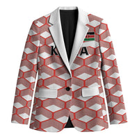 Personalized Kenya Athletics White Jersey Blazer - Wonder Print Shop