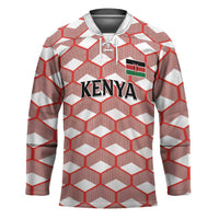 Personalized Kenya Athletics White Jersey Hockey Jersey - Wonder Print Shop