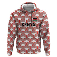 Personalized Kenya Athletics White Jersey Hoodie - Wonder Print Shop