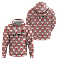 Personalized Kenya Athletics White Jersey Hoodie - Wonder Print Shop