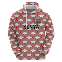 Personalized Kenya Athletics White Jersey Hoodie - Wonder Print Shop