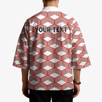 Personalized Kenya Athletics White Jersey Kimono - Wonder Print Shop