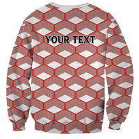 Personalized Kenya Athletics White Jersey Sweatshirt - Wonder Print Shop