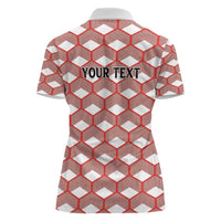 Personalized Kenya Athletics White Jersey Women Polo Shirt - Wonder Print Shop