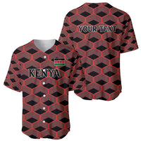 Personalized Kenya Athletics Black Jersey Baseball Jersey - Wonder Print Shop