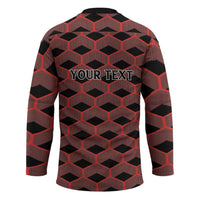 Personalized Kenya Athletics Black Jersey Hockey Jersey - Wonder Print Shop