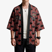 Personalized Kenya Athletics Black Jersey Kimono - Wonder Print Shop