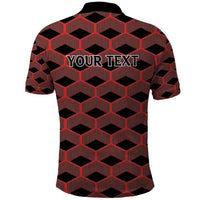 Personalized Kenya Athletics Black Jersey Polo Shirt - Wonder Print Shop