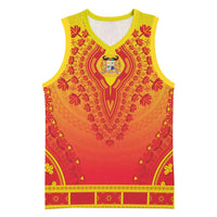 Personalized Benin African Dashiki Basketball Jersey - Wonder Print Shop
