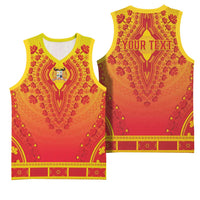 Personalized Benin African Dashiki Basketball Jersey - Wonder Print Shop
