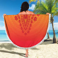 Benin African Dashiki Beach Blanket - Wonder Print Shop