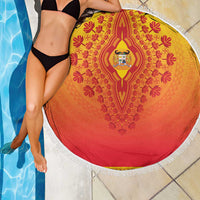 Benin African Dashiki Beach Blanket - Wonder Print Shop