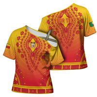 Personalized Benin African Dashiki Cross Shoulder Shirt - Wonder Print Shop