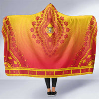 Benin African Dashiki Hooded Blanket - Wonder Print Shop