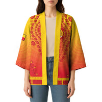 Personalized Benin African Dashiki Kimono - Wonder Print Shop