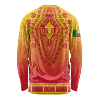 Personalized Benin African Dashiki Long Sleeve Shirt - Wonder Print Shop