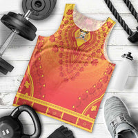 Personalized Benin African Dashiki Men Tank Top - Wonder Print Shop