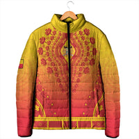 Personalized Benin African Dashiki Padded Jacket - Wonder Print Shop