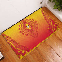 Benin African Dashiki Rubber Doormat - Wonder Print Shop