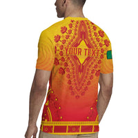 Personalized Benin African Dashiki Rugby Jersey - Wonder Print Shop