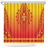 Benin African Dashiki Shower Curtain - Wonder Print Shop