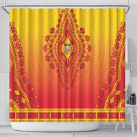 Benin African Dashiki Shower Curtain - Wonder Print Shop