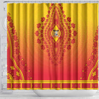 Benin African Dashiki Shower Curtain - Wonder Print Shop
