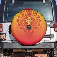 Benin African Dashiki Spare Tire Cover - Wonder Print Shop
