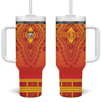Personalized Benin African Dashiki Tumbler With Handle - Wonder Print Shop