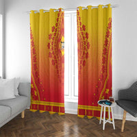 Benin African Dashiki Window Curtain - Wonder Print Shop