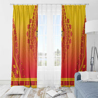 Benin African Dashiki Window Curtain - Wonder Print Shop