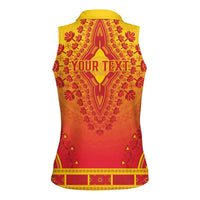 Personalized Benin African Dashiki Women Sleeveless Polo Shirt - Wonder Print Shop