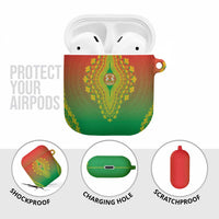Burkina Faso African Dashiki AirPods Case - Wonder Print Shop
