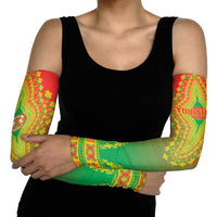 Personalized Burkina Faso African Dashiki Arm Sleeves - Wonder Print Shop