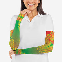 Personalized Burkina Faso African Dashiki Arm Sleeves - Wonder Print Shop