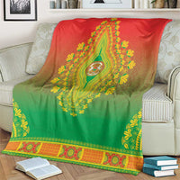 Burkina Faso African Dashiki Blanket - Wonder Print Shop