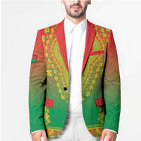 Personalized Burkina Faso African Dashiki Blazer - Wonder Print Shop