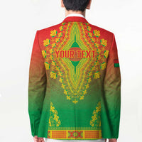 Personalized Burkina Faso African Dashiki Blazer - Wonder Print Shop
