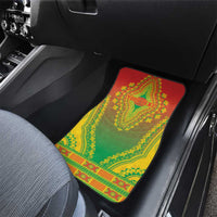 Personalized Burkina Faso African Dashiki Car Mats - Wonder Print Shop