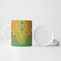 Personalized Burkina Faso African Dashiki Ceramic Mug - Wonder Print Shop