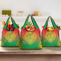 Burkina Faso African Dashiki Grocery Bag - Wonder Print Shop