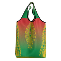 Burkina Faso African Dashiki Grocery Bag - Wonder Print Shop